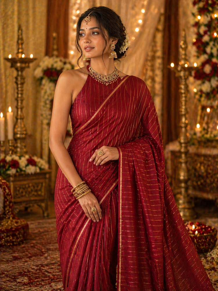 Semi Tussar Sarees - Vaidehi Sutra