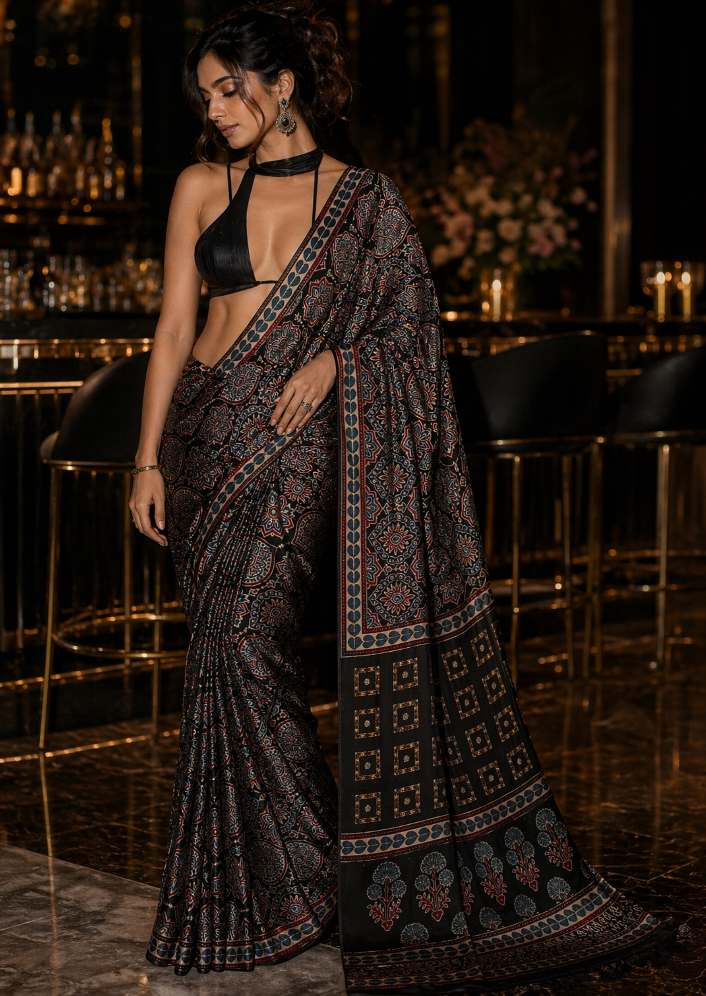 Black Sarees - Vaidehi Sutra