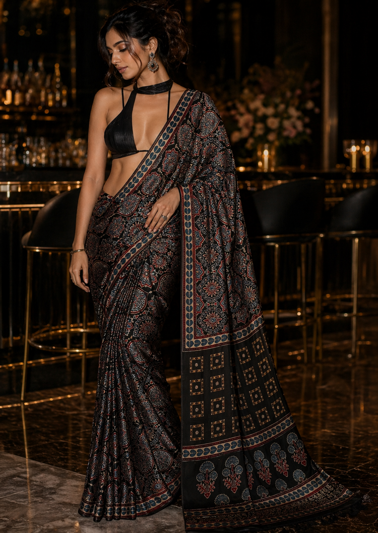 Black Sarees - Vaidehi Sutra
