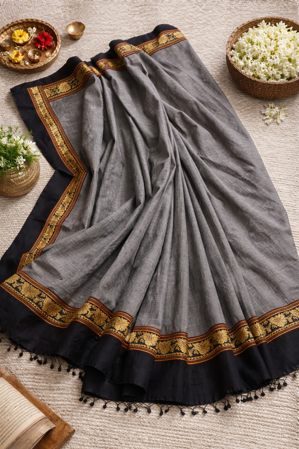 Greyish Black Elephant Enchant - Vaidehi Sutra