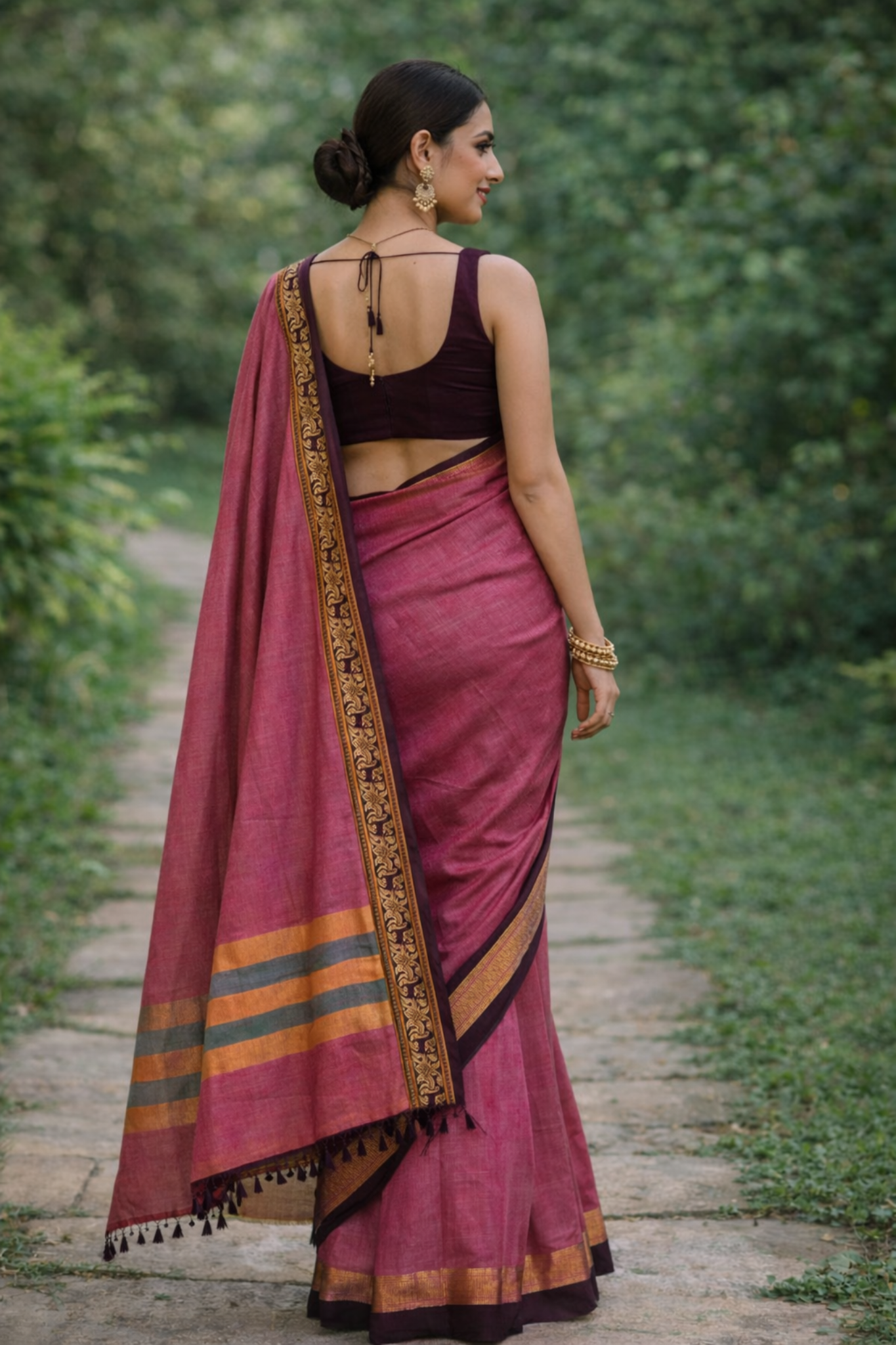 Pinkish Maroon Elephant Enchant