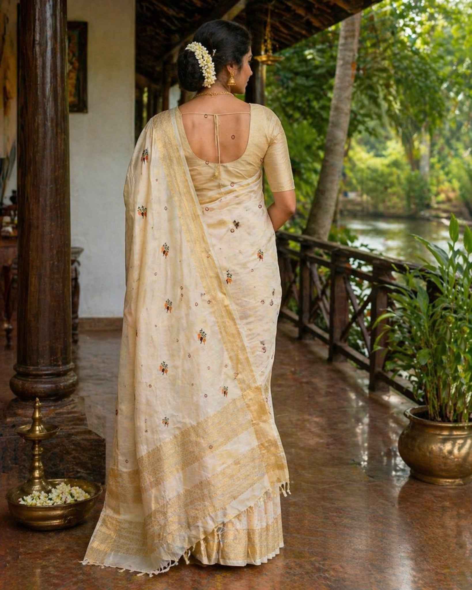 Ivory Abha Drapes