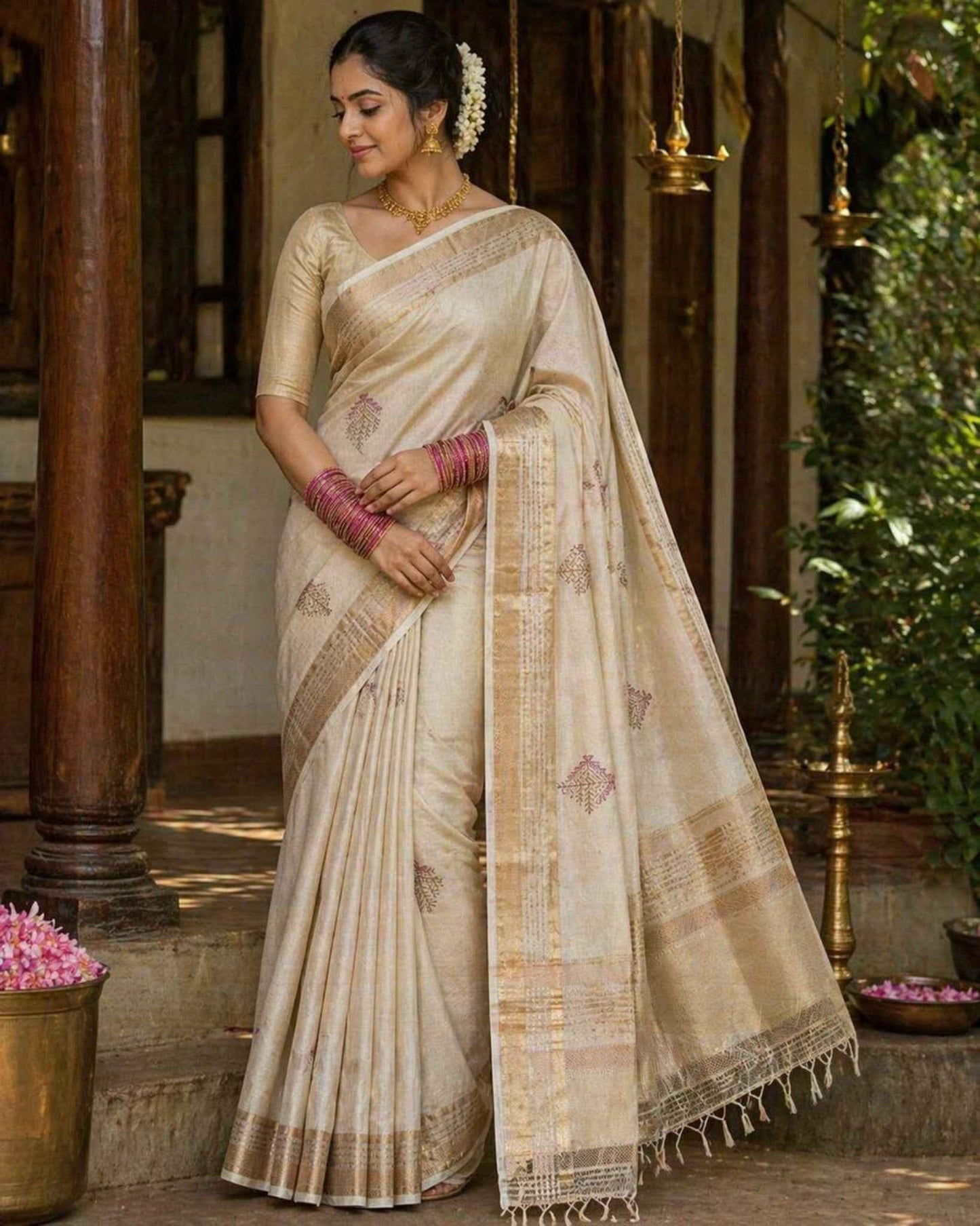 Ivory Adaa Drapes