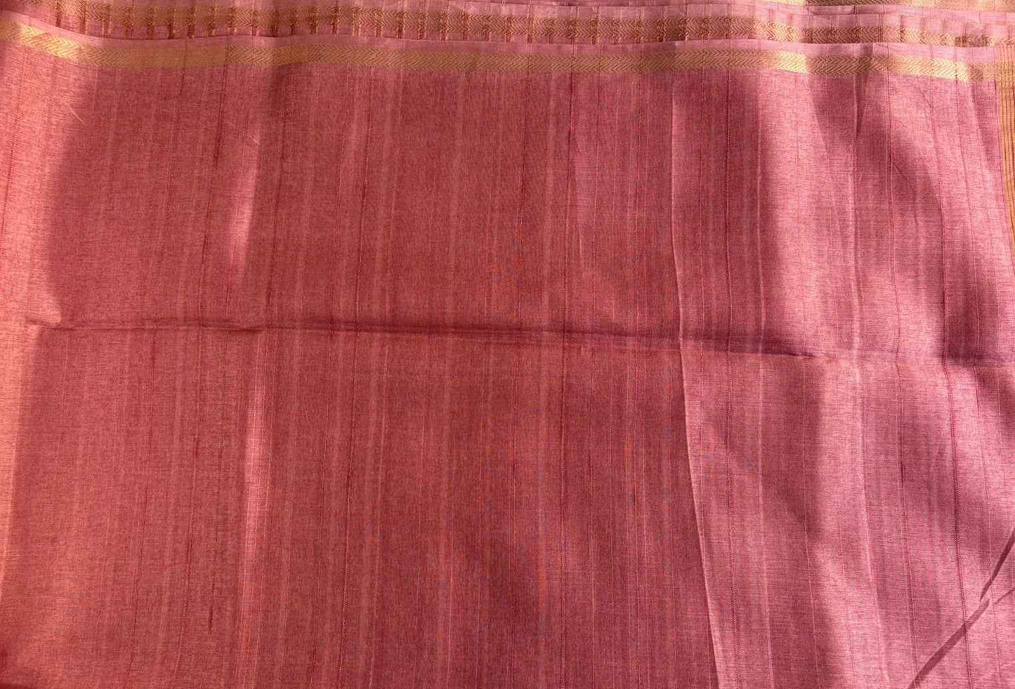 Rose Pink Semi Tussar