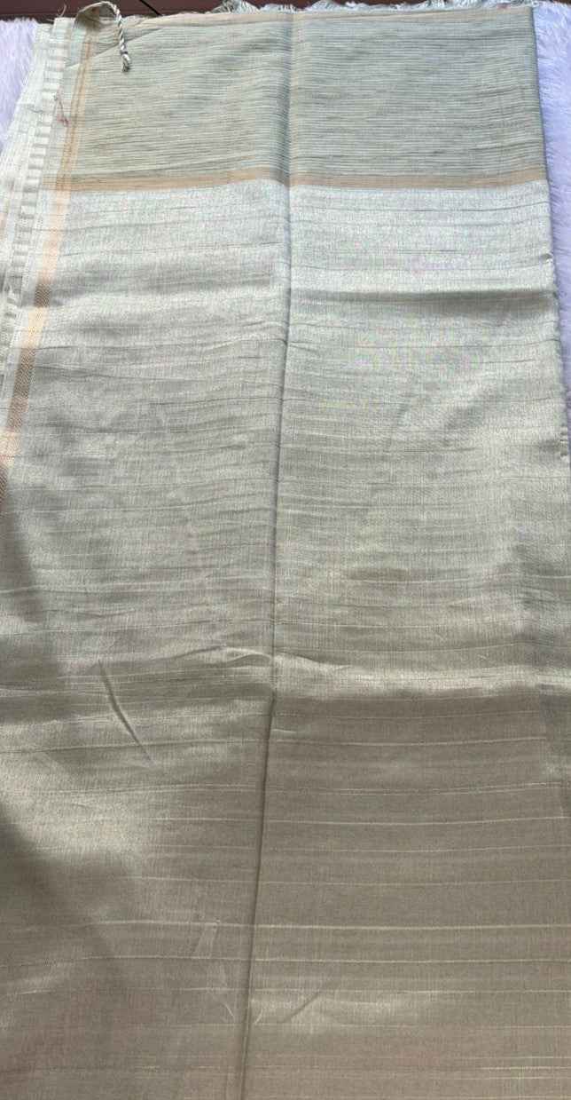 Pista Green Semi Tussar