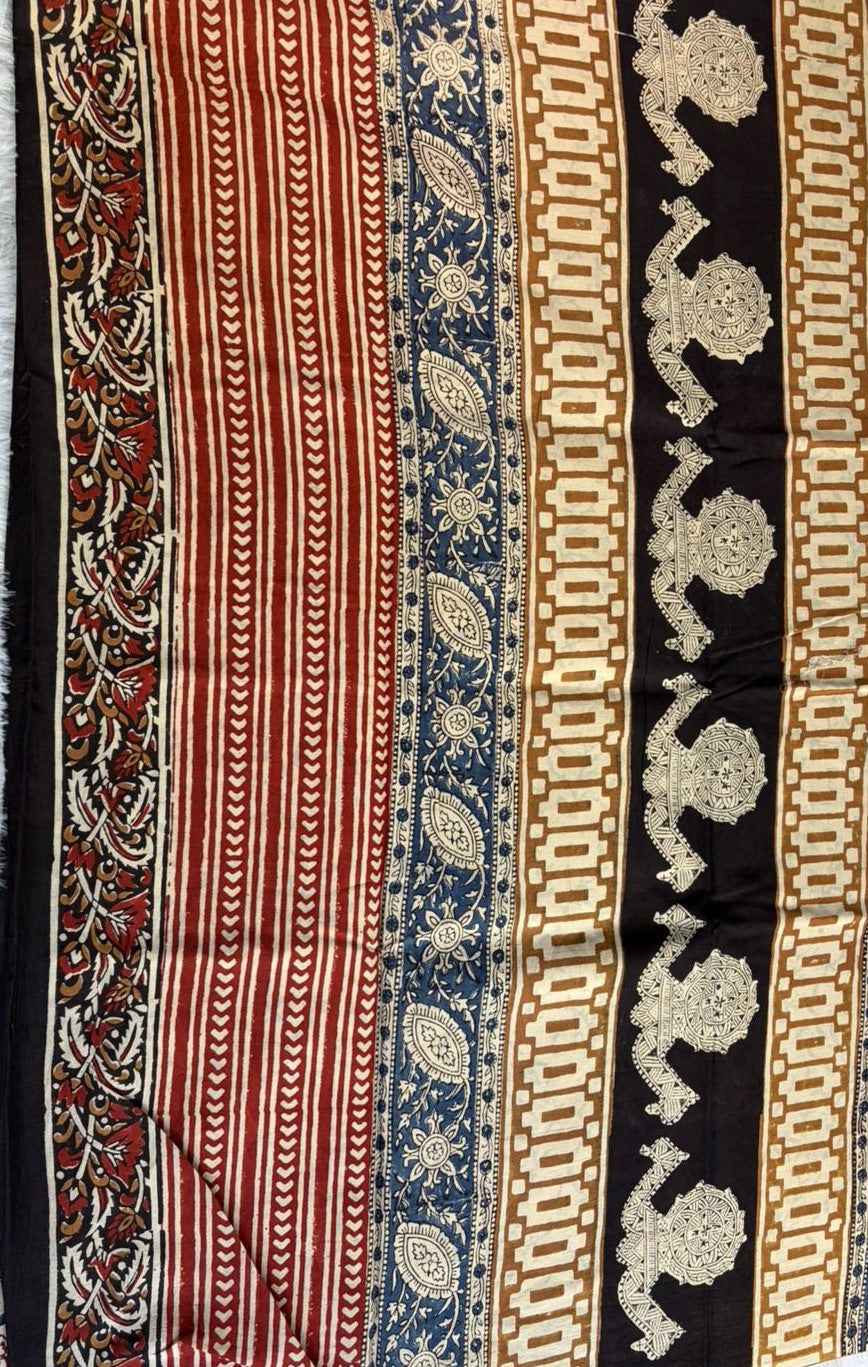 Mul cotton Kalamkari Saree