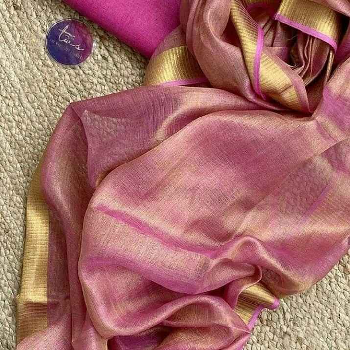 Pink Elegant Tissue Linen