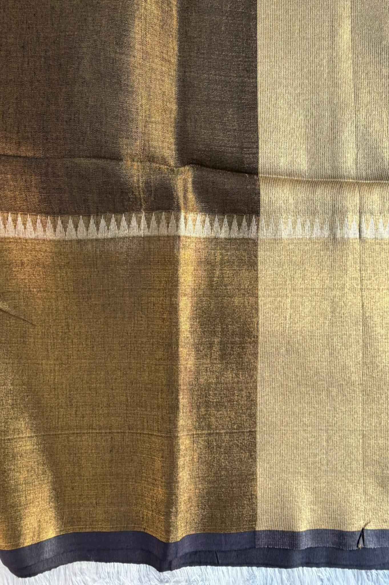 Black Tissue Linen